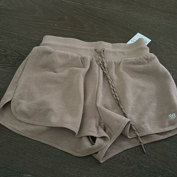 Taupe forever 21 drawstring athletic shorts sz S NWT - Picture 1 of 4